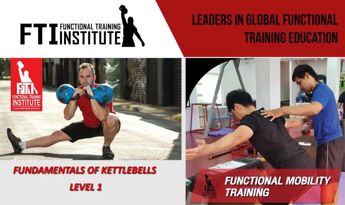 FTI EXPERT COURSE: Fundamentals of Kettlebells Level 1 and Functional Mobility Course